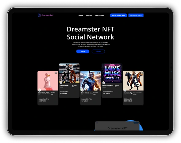 NFT Social Marketplace